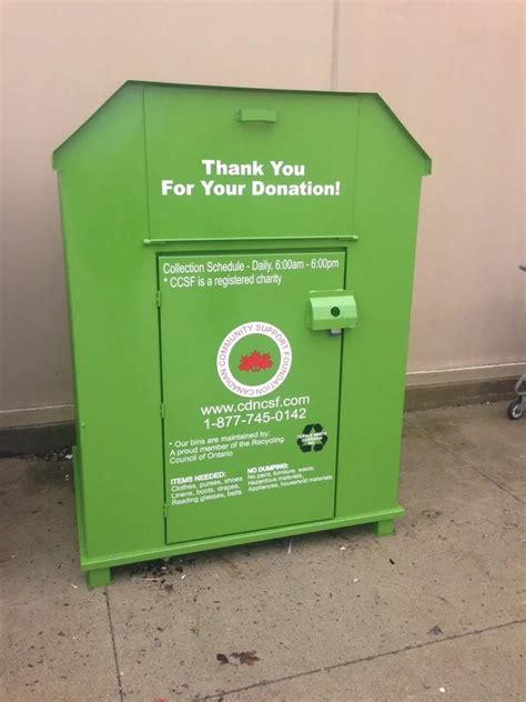 large capacity donation bins